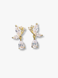 Rhinestone Decor Drop Earrings